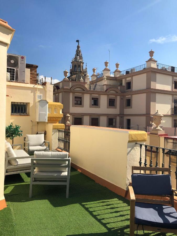 Apartamento Constitución Terraza Sevilla Exterior foto