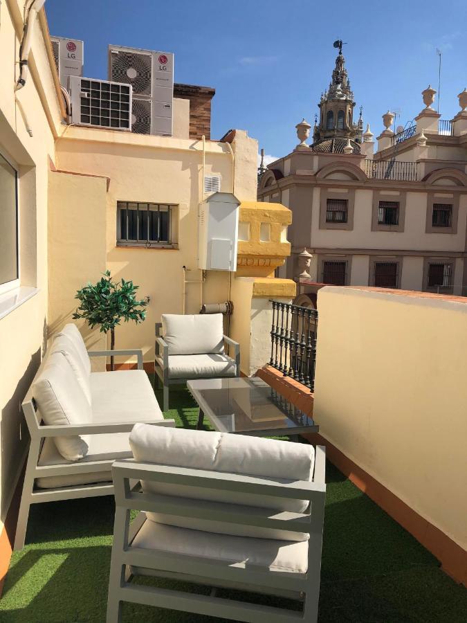 Apartamento Constitución Terraza Sevilla Exterior foto