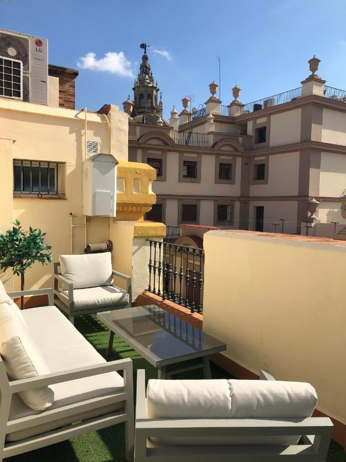Apartamento Constitución Terraza Sevilla Exterior foto